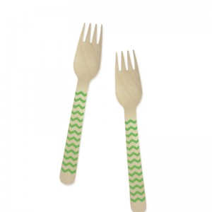 Fork - Chevron Green